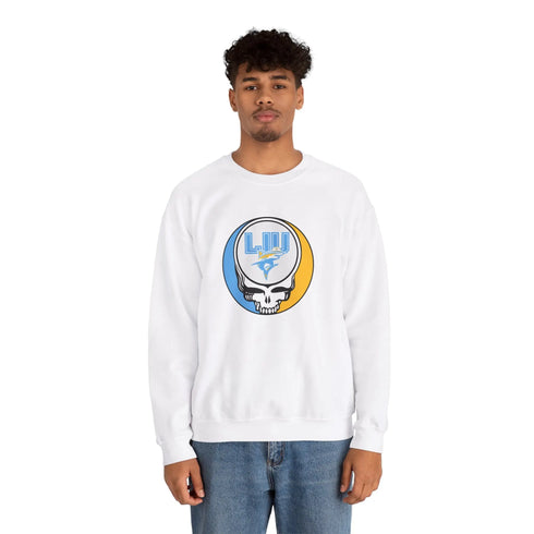 Grateful Dead - LIU Nursing Grateful Dead Stealie Crewneck Sweatshirt - StealieShop